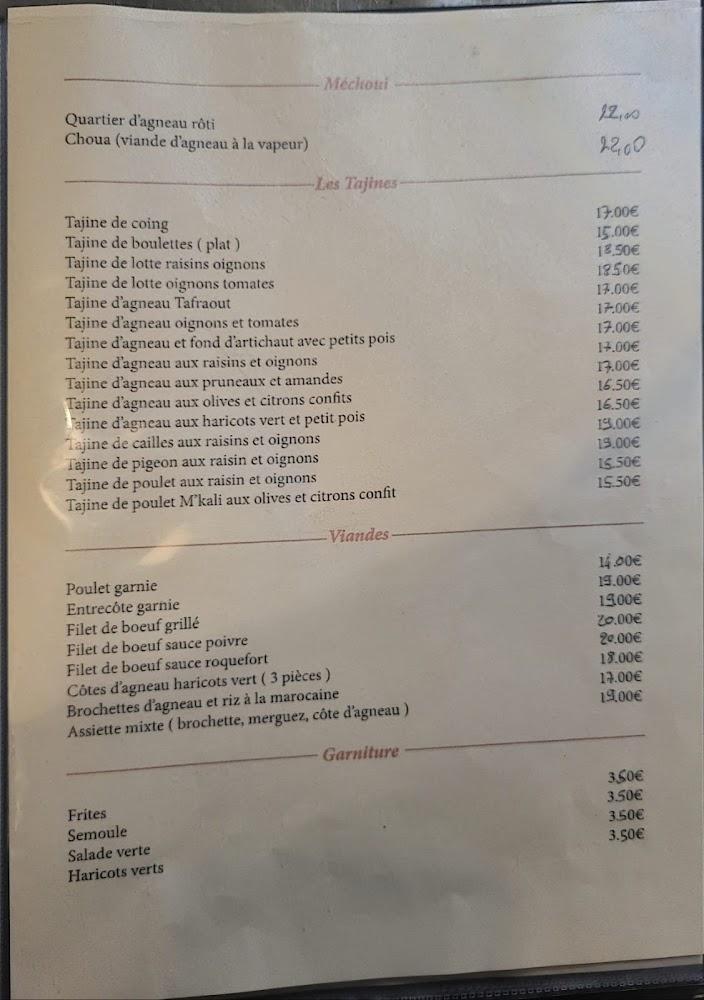 L'Escale - Menu Image 1