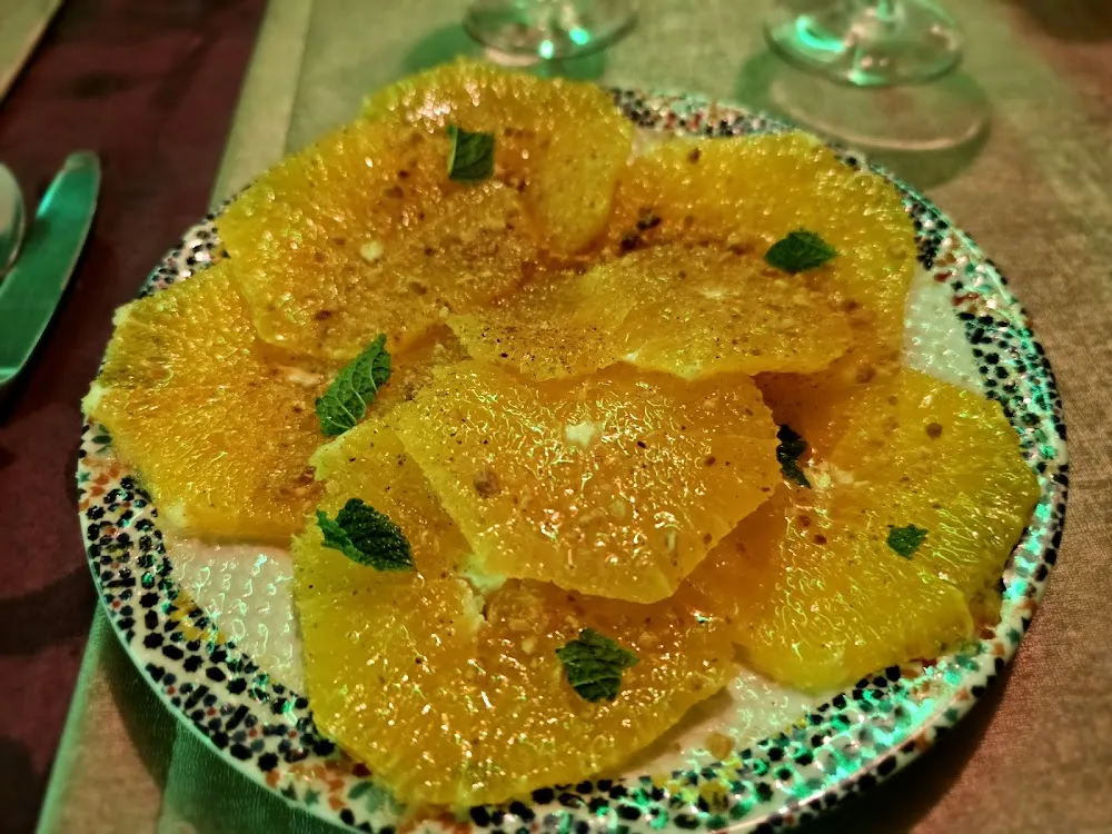 Salade dorang3s Sucre Cannelle Fleur d'Oranger