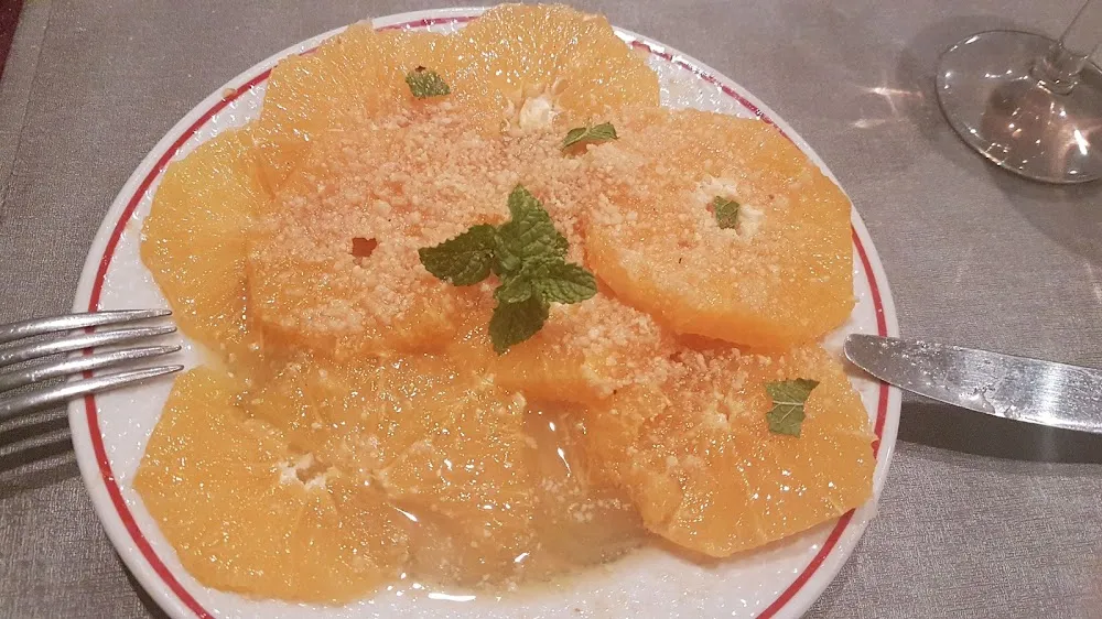 Salade d'Orange Cannelle Et Fleur d'Oranger